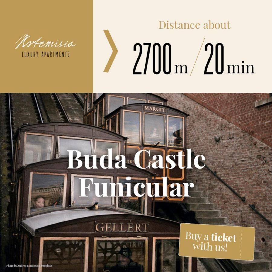 Artemisia Luxury Apartments Balcony Budapest Exterior foto